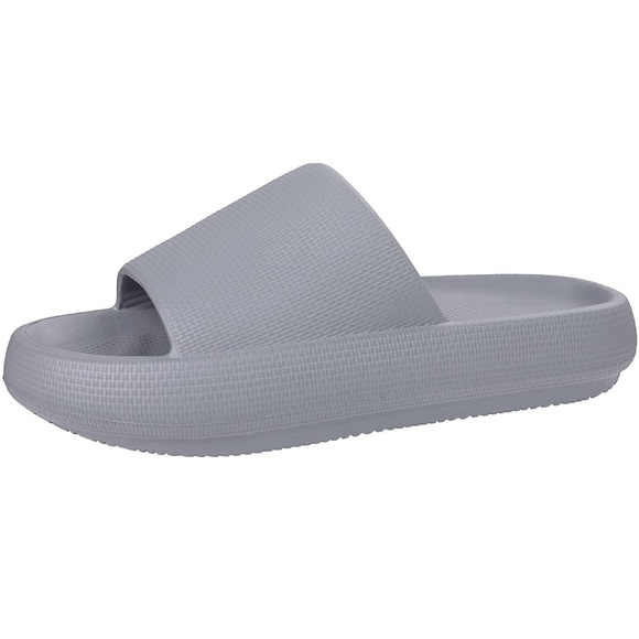 Grey cloud insole pillow slides - Picture 3 of 3